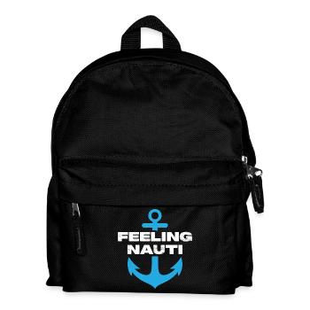 Spüren Nauti - Kinder Rucksack - Schwarz - Vorne