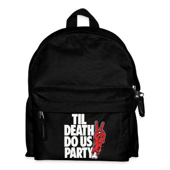 Till Death Do Us Party Zombie - Kids' Backpack - black - Front