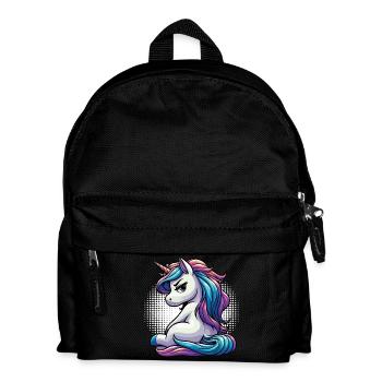 Licorne Licorne Fan Licorne Amoureux de la licorne - Sac à dos Enfant - noir - Devant