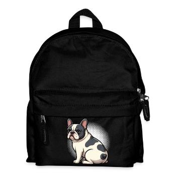 French Bulldog Frenchie Frenchie Owner - Kids' Backpack - black - Front