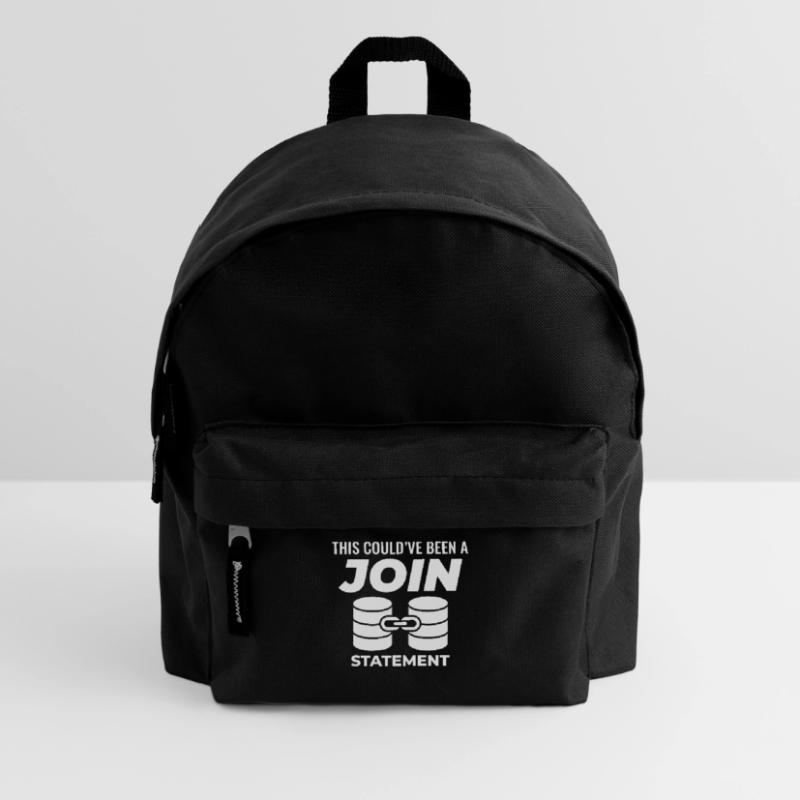 SQL Join Database, instruction de programmation des données Sac à dos Enfant