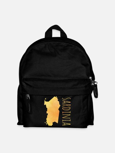 sardinia - Kinder Rucksack - Schwarz