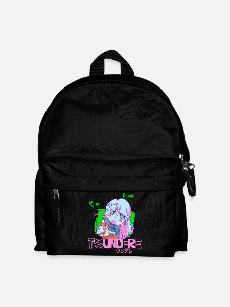 Tsundere - Kids' Backpack - black