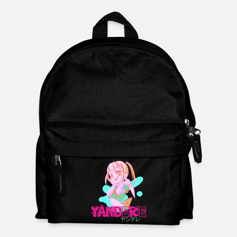 yandere - Kinder Rucksack - Schwarz