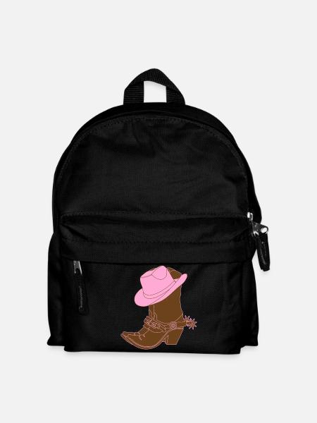BOTTES COWBOY ROSE - Sac à dos Enfant - noir