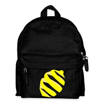 lemon - Kids' Backpack - black - Front