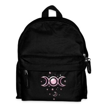 Moon Phases Wicca - Kids' Backpack - black - Front