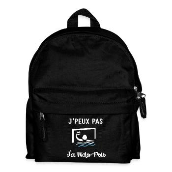 j'peux pas j'ai water polo - Sac à dos Enfant - noir - Devant