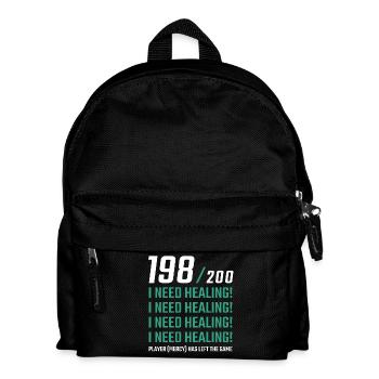 I Need Healing Gamer - Kids' Backpack - black - Front