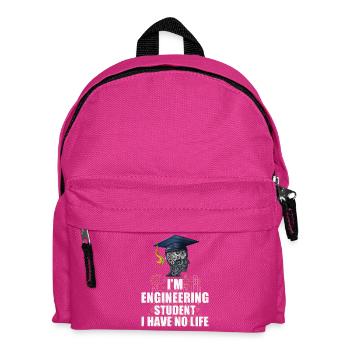 Ingenieur Student - Kinder Rucksack - Fuchsia - Vorne