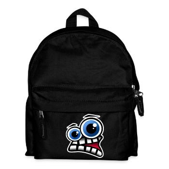 Face Comic - Kids' Backpack - black - Front