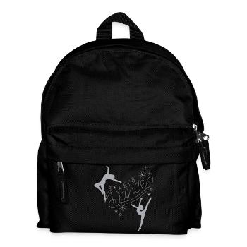 Let's Dance - Dancing T-Shirt - Kinder Rucksack - Schwarz - Vorne