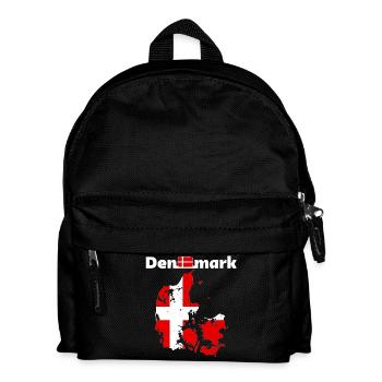 Denmark flag Danish flag Danmark flag - Kids' Backpack - black - Front