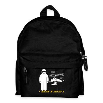 Tatort Forensics T-Shirt - Kids' Backpack - black - Front