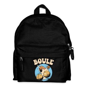 Boules boules boules pour boule pétanque boule - Sac à dos Enfant - noir - Devant