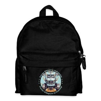 Traktorflüsterer in der Ausbildung - Kinder Rucksack - Schwarz - Vorne