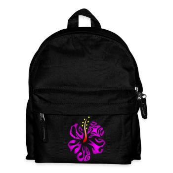 KIANA (lila) - Kinder Rucksack - Schwarz - Vorne
