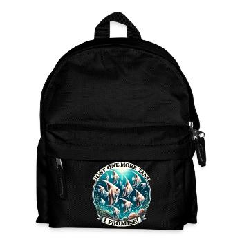 Aquarium Addiction, Aquarium Love, Angelfish - Kids' Backpack - black - Front