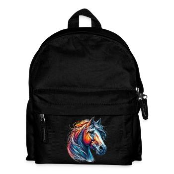 Cheval - Sac à dos Enfant - noir - Devant