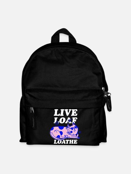 Live Loaf Loathe – Sassy Cat Vibes - Kinder Rucksack - Schwarz