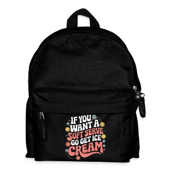 Volleyball Spieler Beach Volleyball Volleyballer - Kinder Rucksack - Schwarz - Vorne