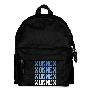 Monnem Mannheim Dialect Gift - Kids' Backpack - black - Front