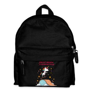 Skateboard Unicorn - Kids' Backpack - black - Front