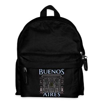 Buenos Aires, Argentina, Drawing Art Museum - Kids' Backpack - black - Front