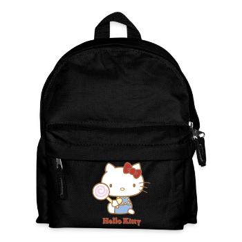 Hello Kitty With A Lollipop - Kids' Backpack - black - Front
