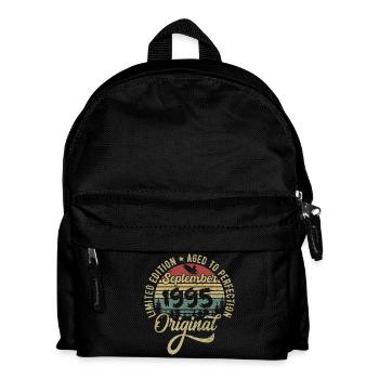 30th birthday September 1995 - 30 years old - Kids' Backpack - black - Front