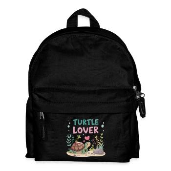 Turtle lovers - Kids' Backpack - black - Front