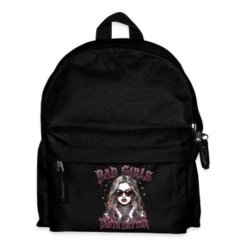 Bad Girls Taste Better Tattooed Girls B - Kids' Backpack - black - Front