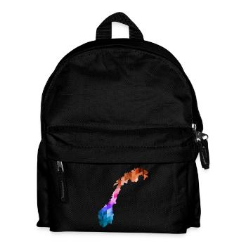 Norway - Norge - Norway - Flag - Scandinavia - Kids' Backpack - black - Front