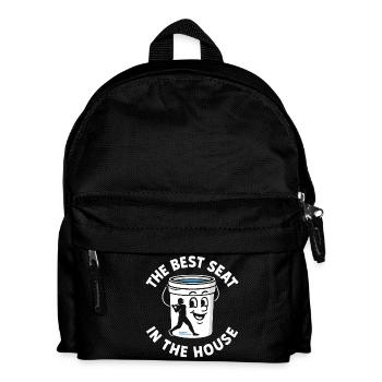 Der beste Platz im Haus Bucket Dad Baseball Dad - Kids' Backpack - black - Front