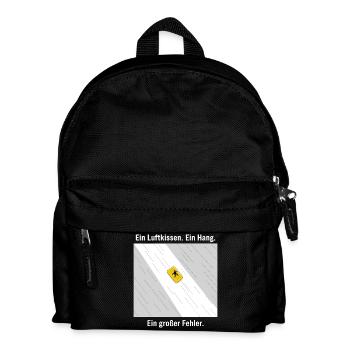 Ein großer Fehler - Kinder Rucksack - Schwarz - Vorne