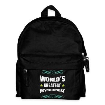 Weltbester Psychiater - Kinder Rucksack - Schwarz - Vorne