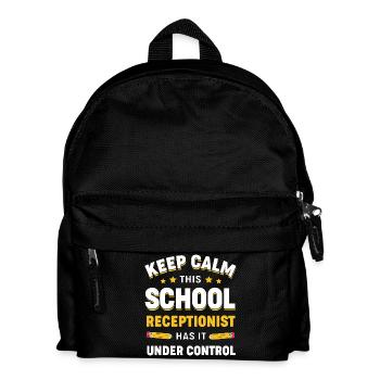 Réceptionniste Réceptionniste scolaire - Sac à dos Enfant - noir - Devant