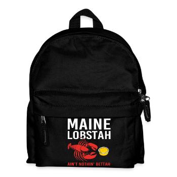 Crawfish Seafood Maine Lobster Lobster - Kids' Backpack - black - Front