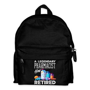 Apotheker Pharmazeutisch-technischer - Kinder Rucksack - Schwarz - Vorne