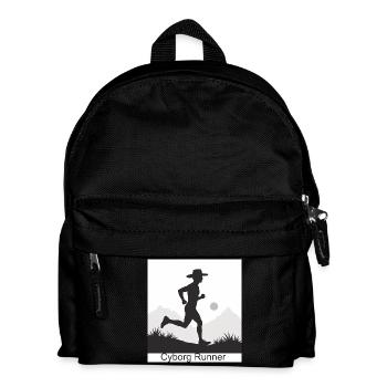 Cyborg Runner - Kids' Backpack - black - Front
