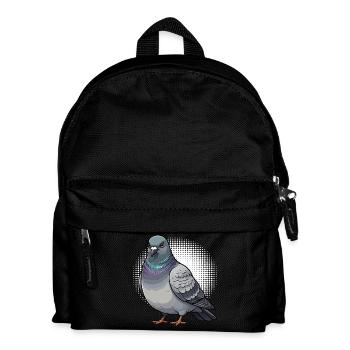 Pigeon pigeons pigeon fancier pigeon fancier - Kids' Backpack - black - Front