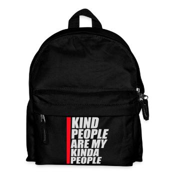 Les gens gentils sont mon genre de gentillesse - Sac à dos Enfant - noir - Devant