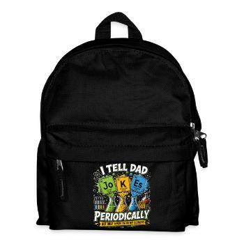 I Tell Dad Jokes Periodically | Humour Science - Kids' Backpack - black - Front