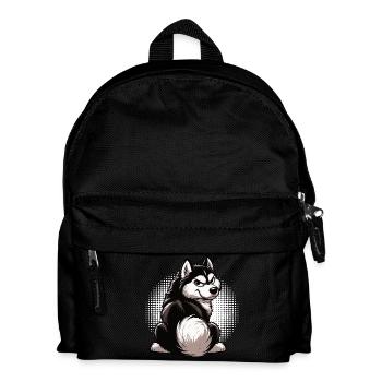 Husky Huskies Husky Owners Husky Owners Husky Fans - Kids' Backpack - black - Front
