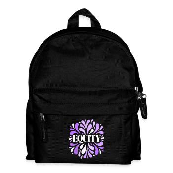 Fairness Purple Burst Floral - Kids' Backpack - black - Front