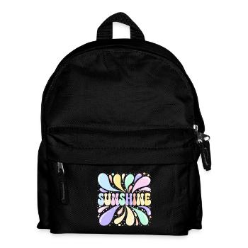 Sunshine Pastel and Sparkles - Kids' Backpack - black - Front