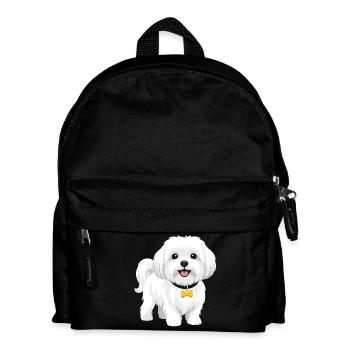 Malteser - Kinder Rucksack - Schwarz - Vorne