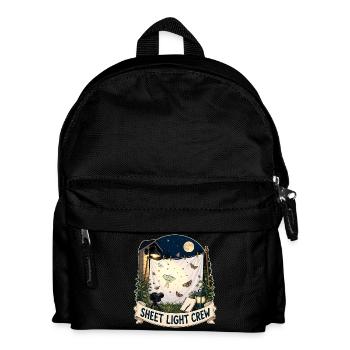 SHEET LIGHT CREW - Kids' Backpack - black - Front