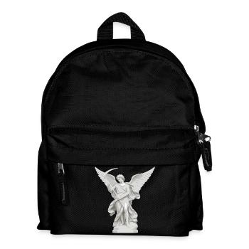 Engel mit Sense-Statue - Kinder Rucksack - Schwarz - Vorne