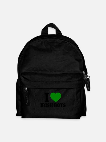 I love irish boys - Kids' Backpack - black